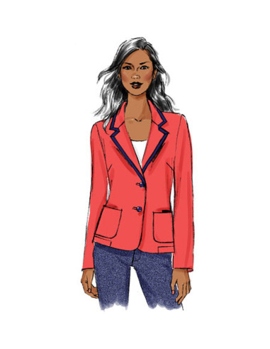 Modello di giacca - Butterick 5926