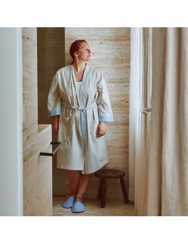 Modello di kimono e set da bagno Alessandria - Ikatee