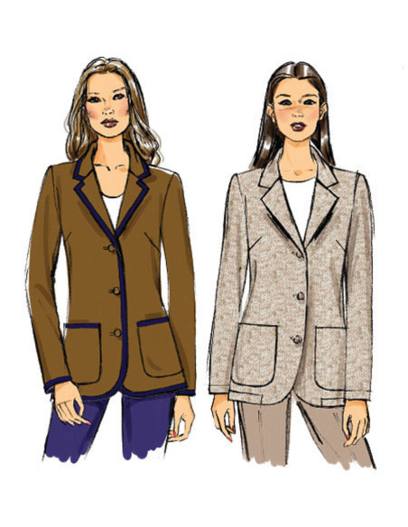 Modello di giacca - Butterick 5926