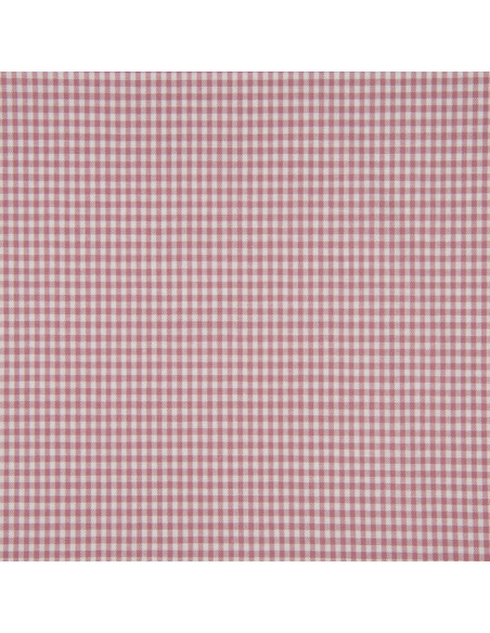 Tessuto Vichy a quadretti - Rosa antico