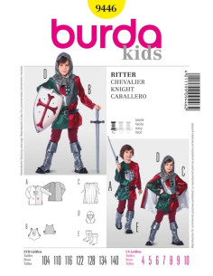 Modello di cavaliere - Burda 9446