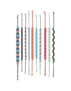 Kit braccialetto brasiliano - Colori classici 2