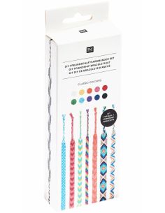 Kit braccialetto brasiliano - Colori classici
