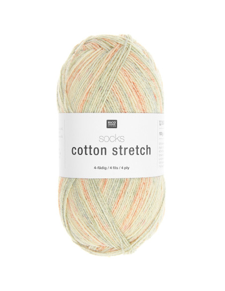 Calze in lana cotone Stretch 4 fili Rico Design