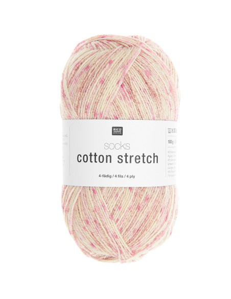 Calze in lana cotone Stretch 4 fili Rico Design