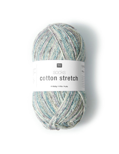 Calze in lana cotone Stretch 4 fili Rico Design