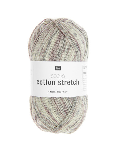 Calze in lana cotone Stretch 4 fili Rico Design