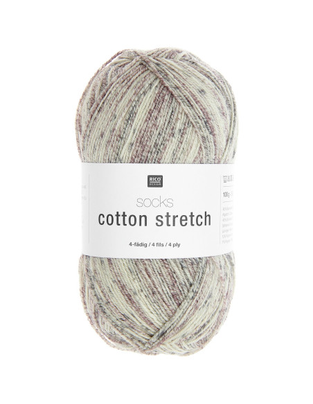 Calze in lana cotone Stretch 4 fili Rico Design