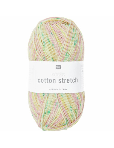 Calze in lana cotone Stretch 4 fili Rico Design