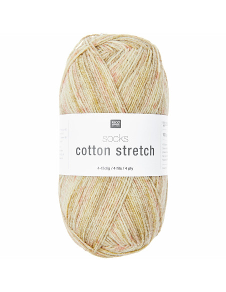 Calze in lana cotone Stretch 4 fili Rico Design