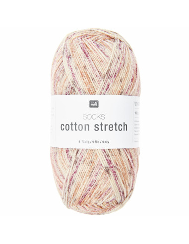 Calze in lana cotone Stretch 4 fili Rico Design
