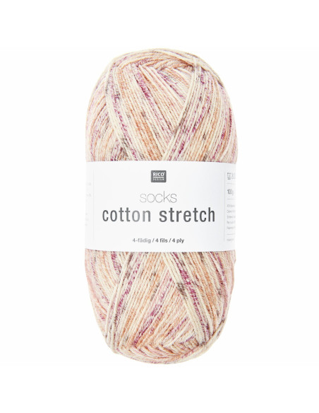 Calze in lana cotone Stretch 4 fili Rico Design