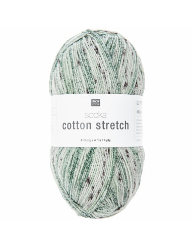 Calze in lana cotone Stretch 4 fili Rico Design