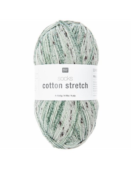 Calze in lana cotone Stretch 4 fili Rico Design