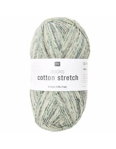 Calze in lana cotone Stretch 4 fili Rico Design