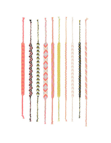 Kit braccialetto brasiliano - Colori moda