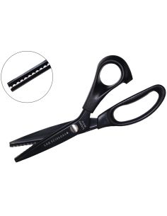 Forbici dentellate nere Midnight 23 cm LDH