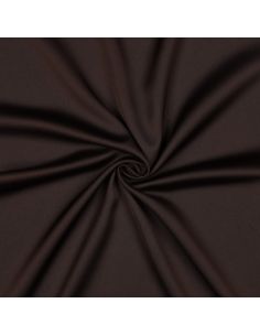 Tessuto micro satinato effetto seta - Cioccolato