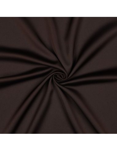 Tessuto micro satinato effetto seta - Cioccolato