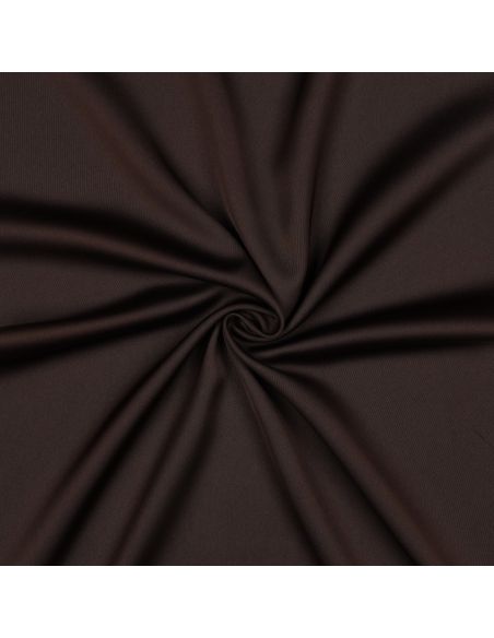 Tessuto micro satinato effetto seta - Cioccolato