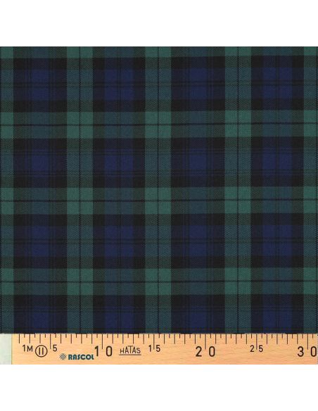 Tessuti tartan scozzesi - Blu e verde