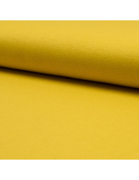 Tessuto jersey viscosa - Giallo Ocra