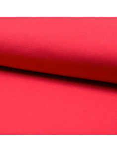 Tessuto piqué di cotone per polo - Rosso