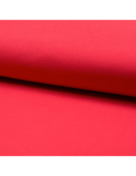 Tessuto piqué di cotone per polo - Rosso