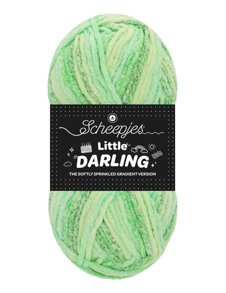 Filato chenille Scheepjes Little Darling Sprinkled Gradient