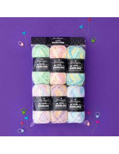 Confezione da 6 gomitoli Scheepjes Little Darling Sprinkled - Sugar Rush 2