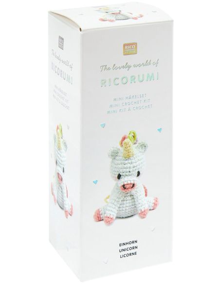Mini kit crochet Ricorumi - Unicorno