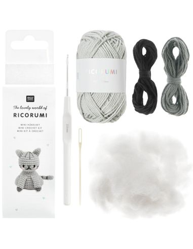 Mini kit crochet Ricorumi - Gatto