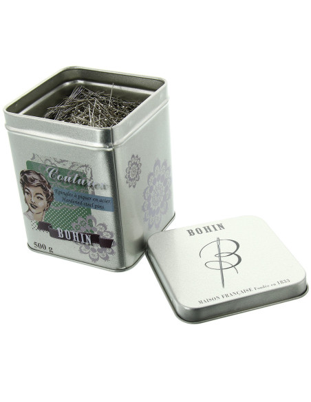 Scatola di 500 gr di spilli extra-fini Bohin