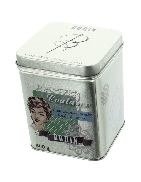 Scatola di 500 gr di spilli extra-fini Bohin