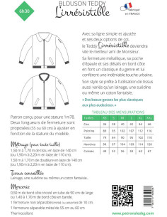 Modello di giacca per uomo l'Irrésistibile - Les BG 2