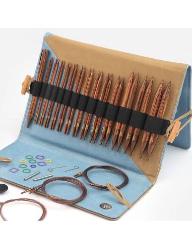 Set di ferri circolari KnitPro Deluxe Ginger