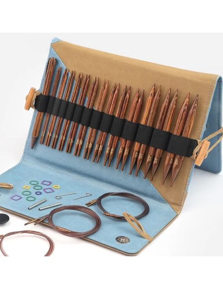 Set di ferri circolari KnitPro Deluxe Ginger