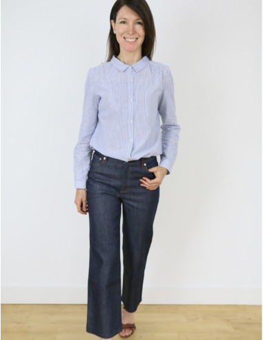Modello di camicia o abito Azur - Atelier Scämmit