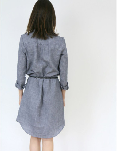 Modello di camicia o abito Azur - Atelier Scämmit