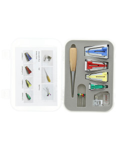 Set deluxe di dispositivi per sbieco 6 in 1 con punzone e piedino 2