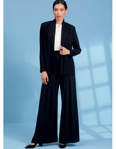Modello di giacca, top e pantaloni - Vogue 1620