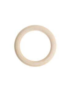 Anelli in legno per sonagli e giostrine 68 mm 2