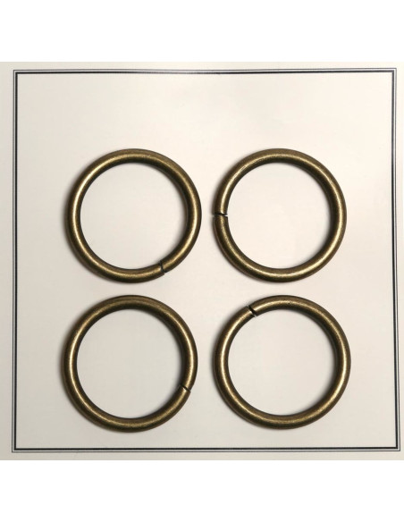 Anelli rotti per borse 28 mm - Bronzo