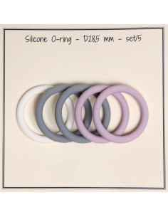 Anelli in silicone per porta ciuccio