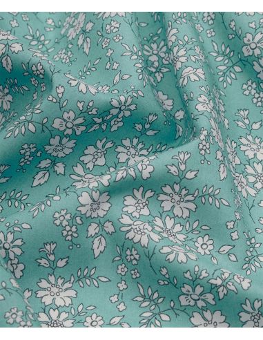 Tissu Liberty - Capel bleu turquoise