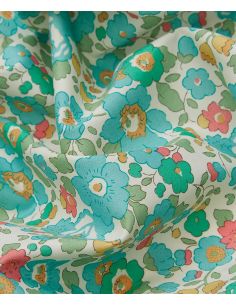 Tissu Liberty - Betsy vert menthe 2