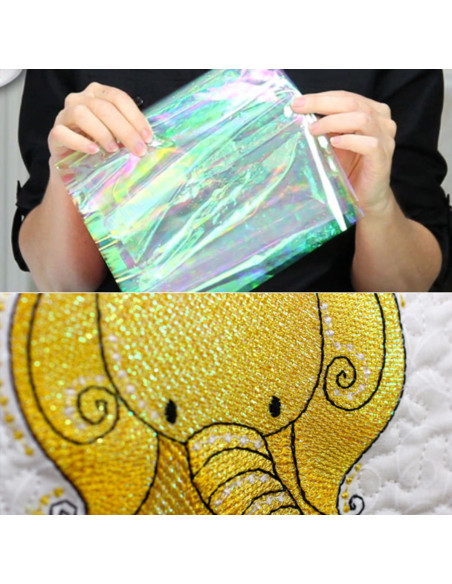 Fogli di mylar opalescenti