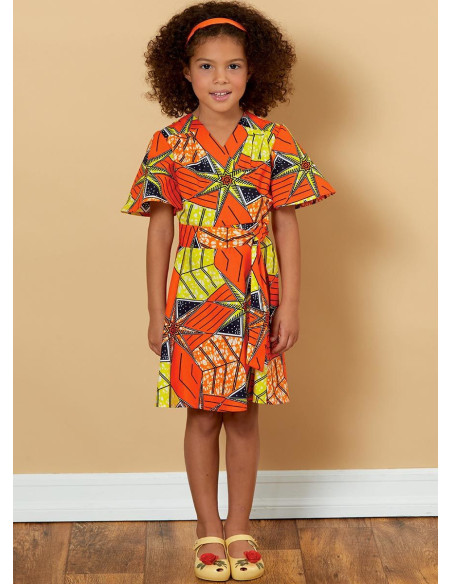 Modello di abito e cintura - Butterick 6654
