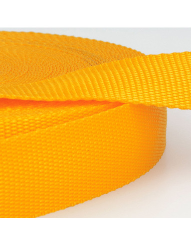 Cinghia in polipropilene - Giallo oro