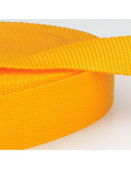 Cinghia in polipropilene - Giallo oro
